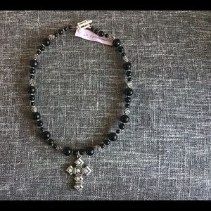 Artisan created new w/tag cross necklace